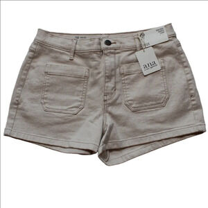 a.n.a. High-Rise Denim Shortie Shorts NWT